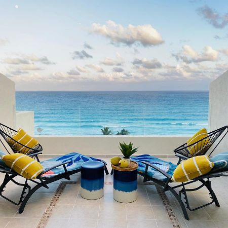 Ocean View Three Bedroom, Three Story Penthouse By The Beach Cancún Exteriér fotografie