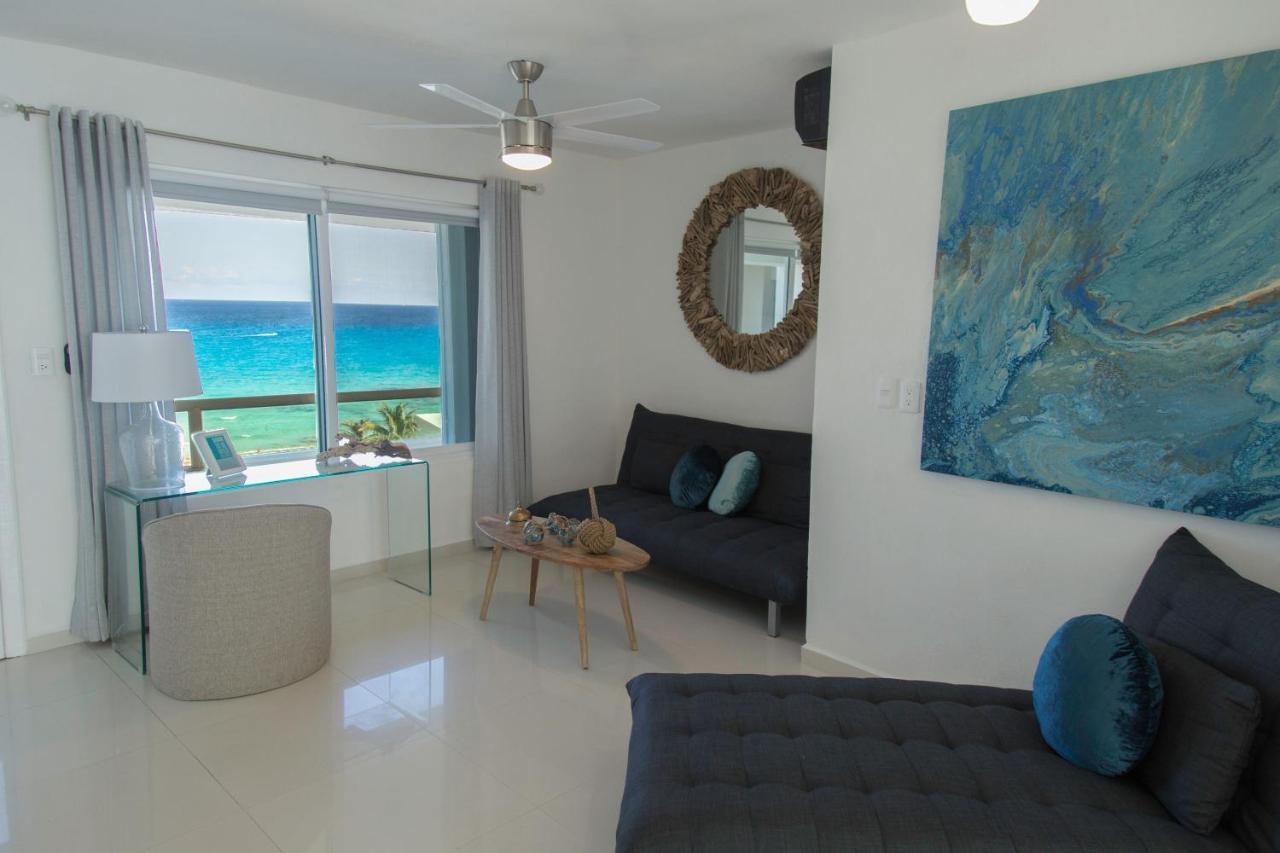 Ocean View Three Bedroom, Three Story Penthouse By The Beach Cancún Exteriér fotografie