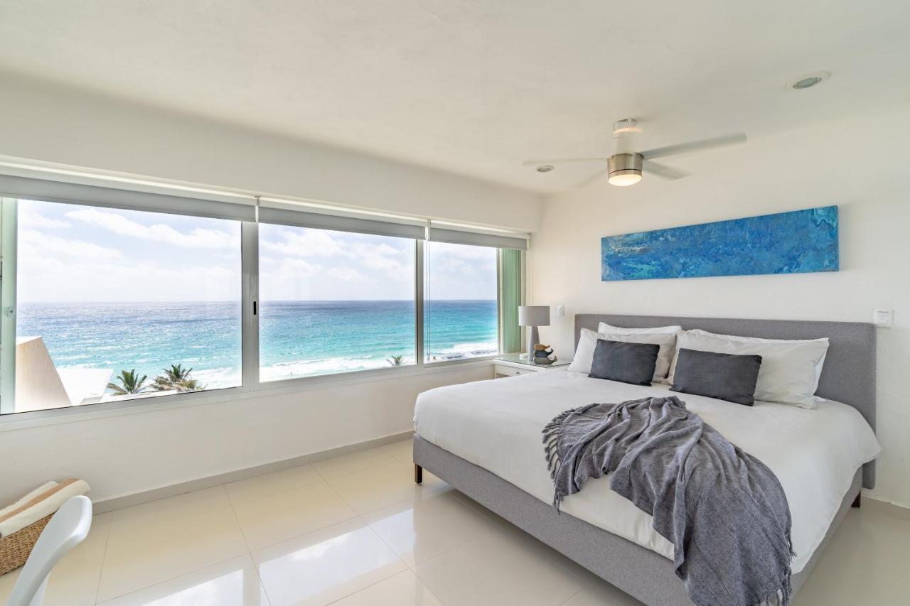 Ocean View Three Bedroom, Three Story Penthouse By The Beach Cancún Exteriér fotografie