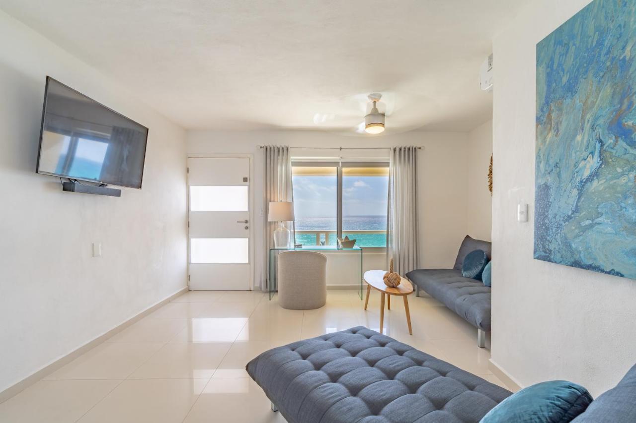 Ocean View Three Bedroom, Three Story Penthouse By The Beach Cancún Exteriér fotografie