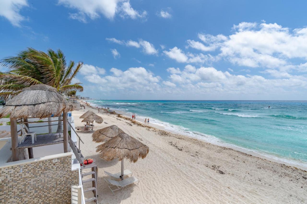 Ocean View Three Bedroom, Three Story Penthouse By The Beach Cancún Exteriér fotografie