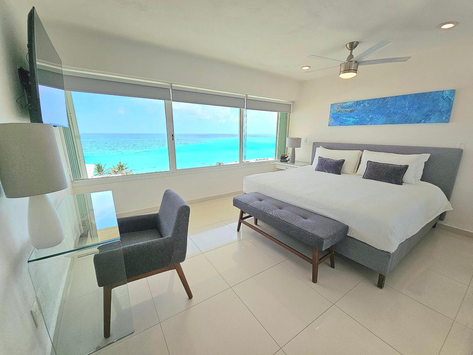 Ocean View Three Bedroom, Three Story Penthouse By The Beach Cancún Exteriér fotografie